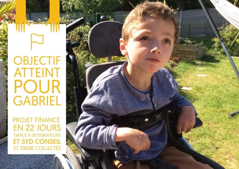 Fondation SYD - Objectif atteint pour gabriel