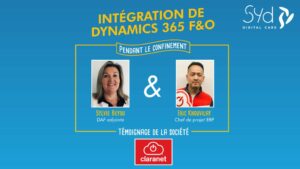 Intégration DYNAMICS 365 FO pendant le confinement - Groupe SYD