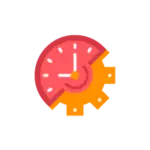 picto gain de temps et rouages