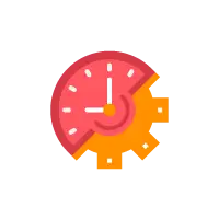 picto gain de temps et rouages