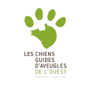 logo association chiens guides d'aveugles