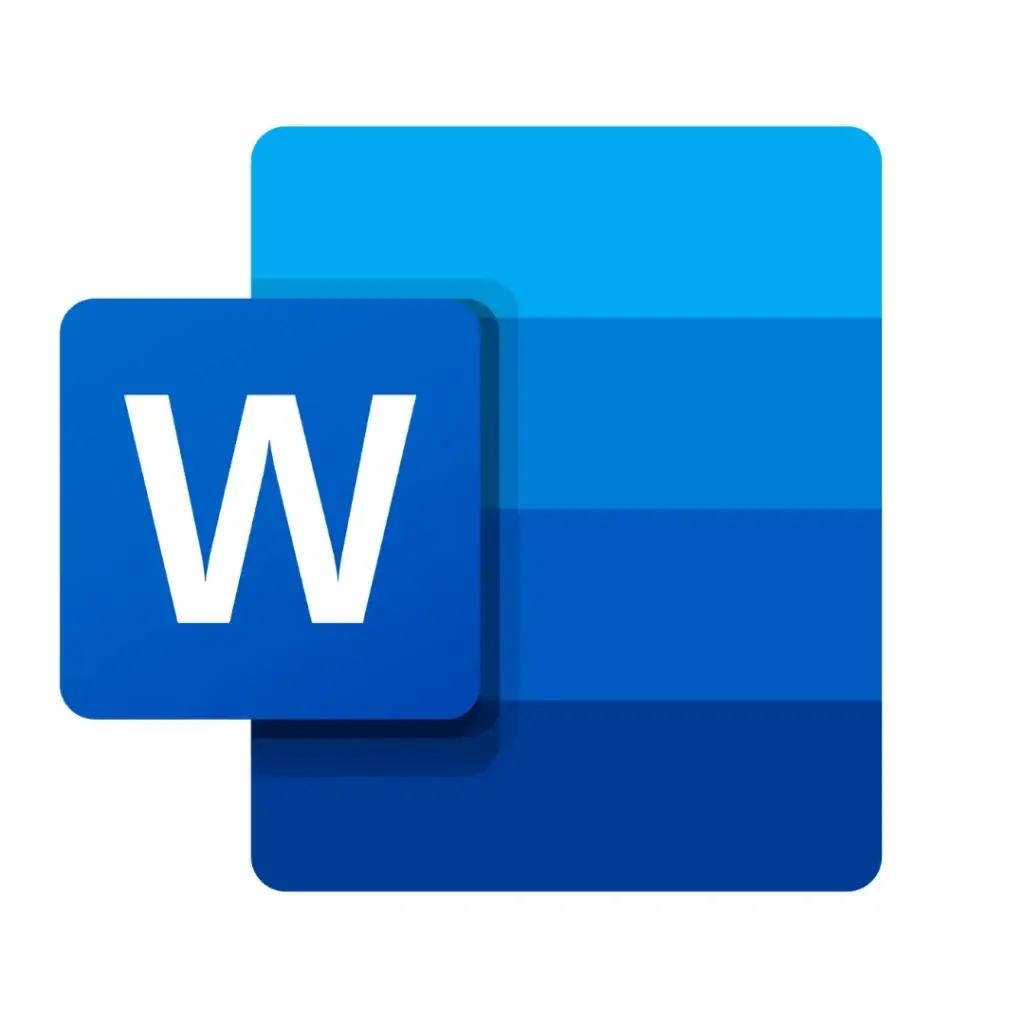 word logo