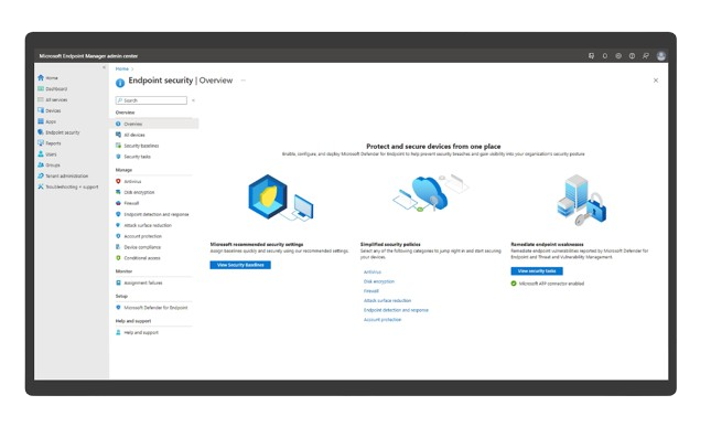 intune screen