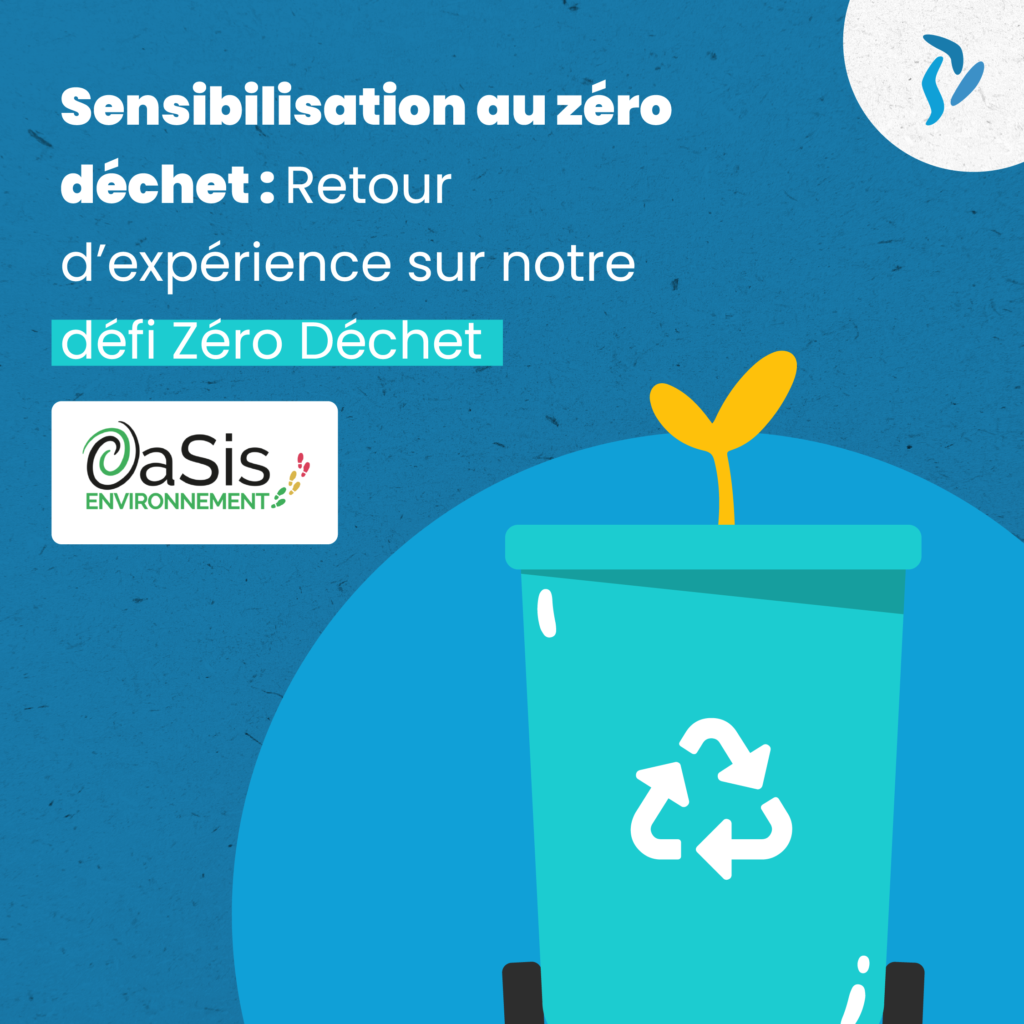image de mise en avant sensibilisation au zéro déchet, retour d'expérience