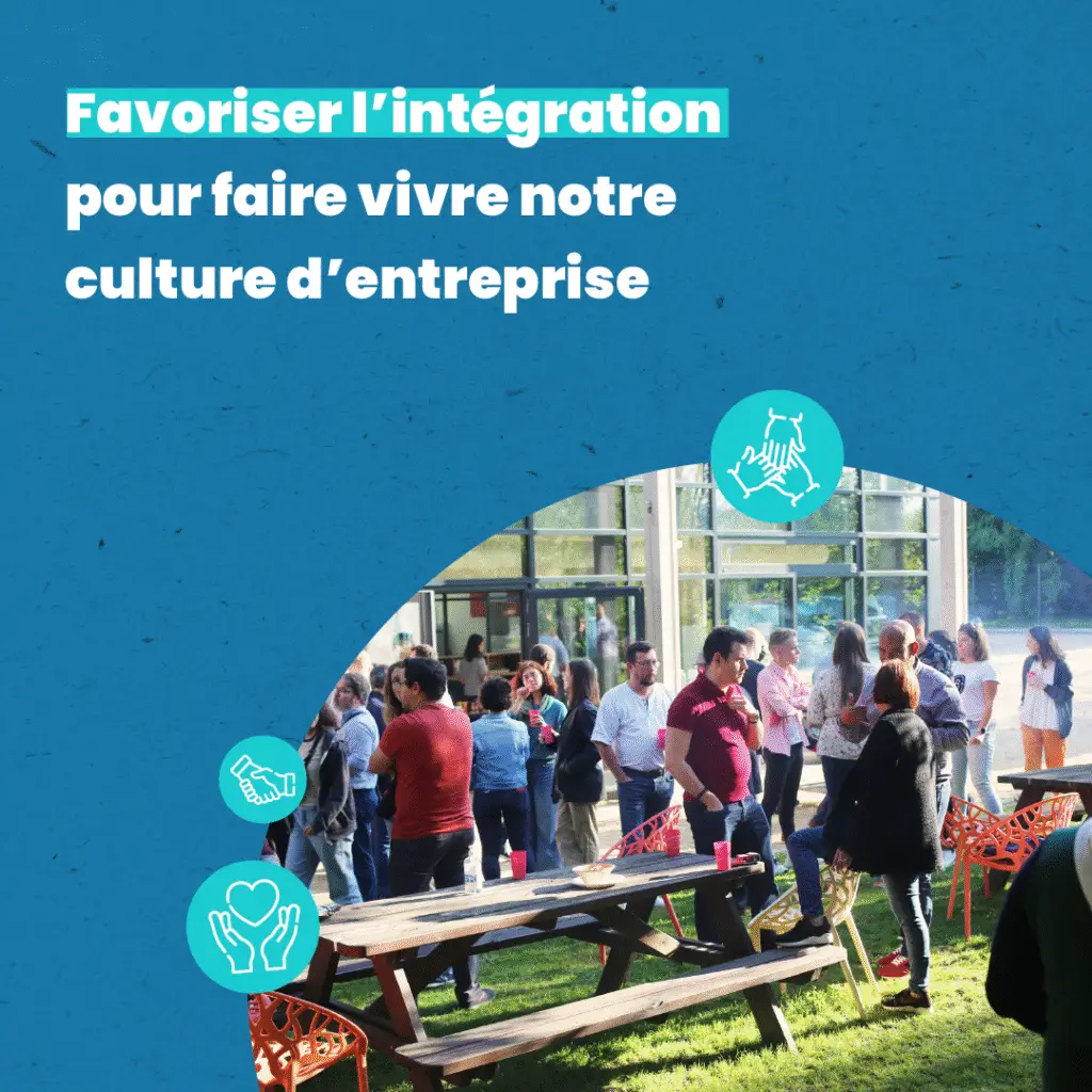 Image de mise en avant favoriser l'intégration pour faire vivre notre culture d'entreprise