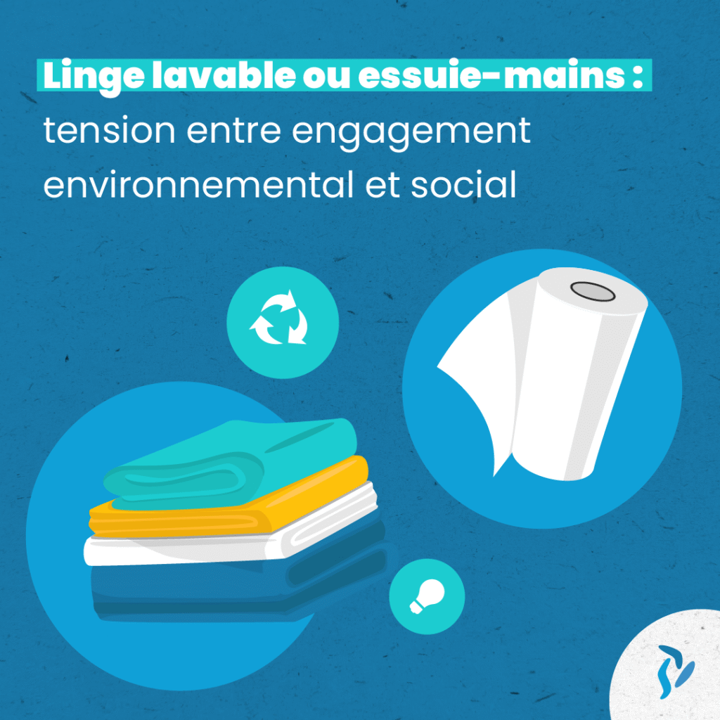 image mise en avant linge lavable et essuie-mains