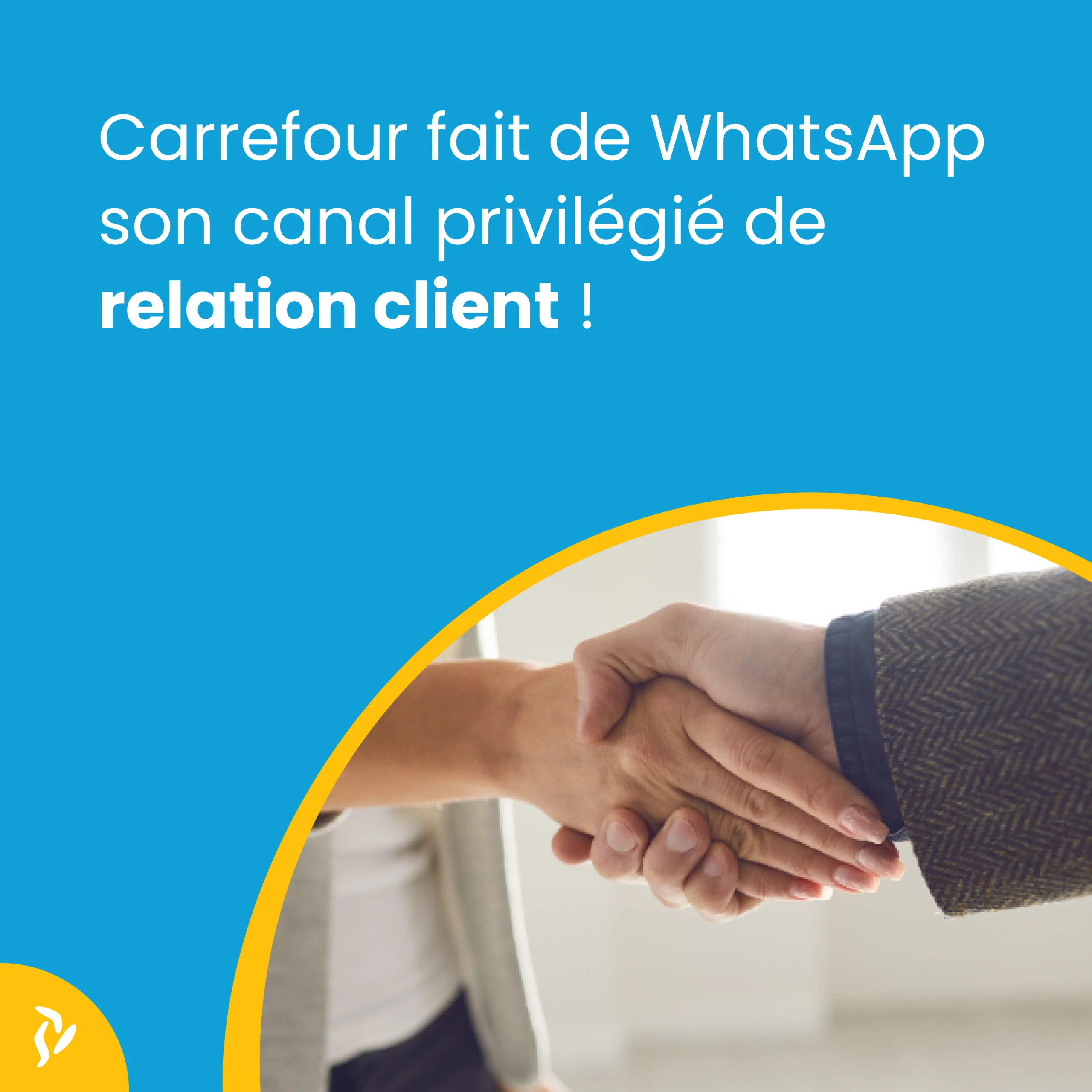 Img De Mise En Avant Carrefour fait de WhatsApp son canal privilégié de relation client !
