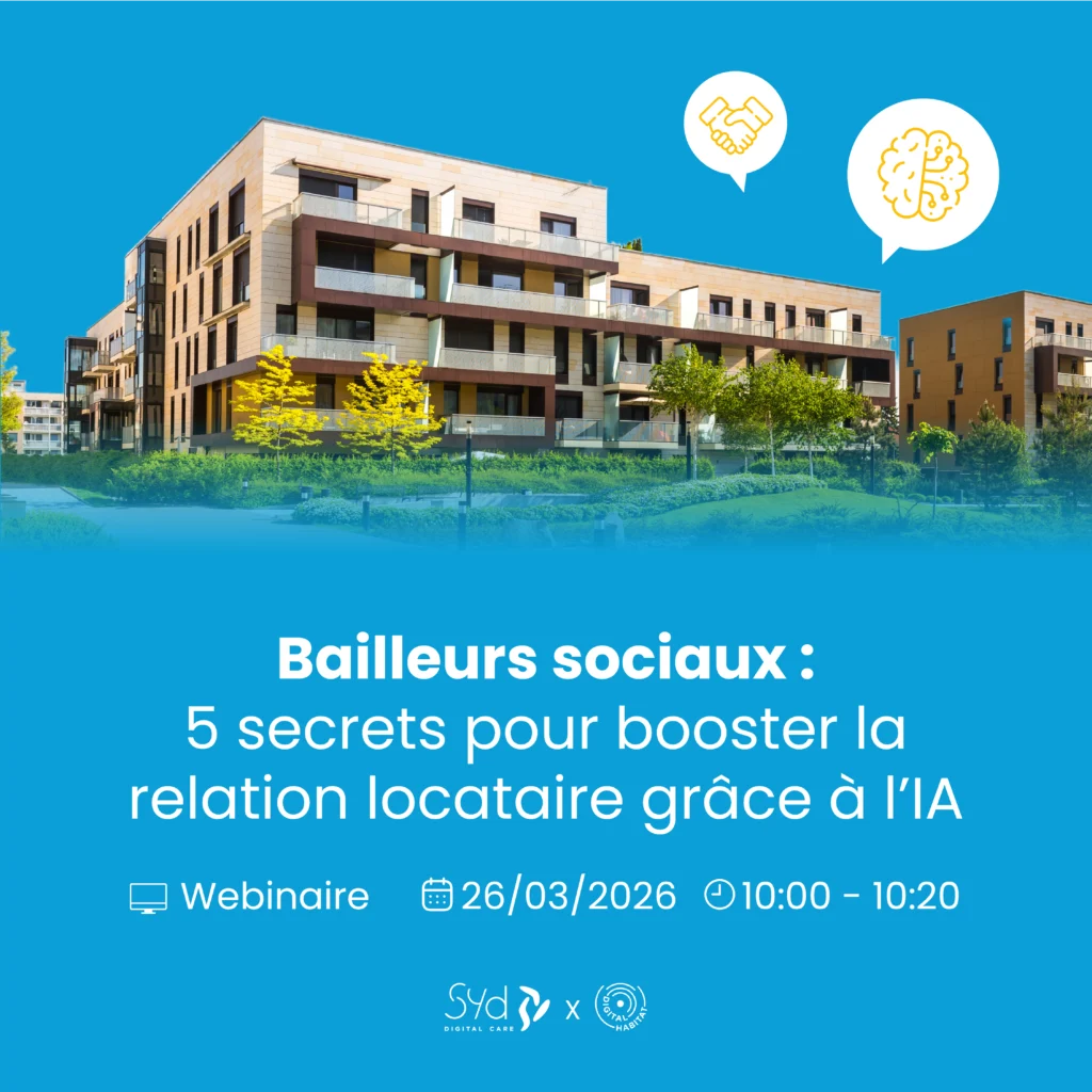 webinar : Bailleurs sociaux : 5 secrets pour booster la relation locataire grâce à l’IA