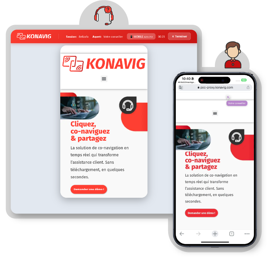 Mockup Konavig